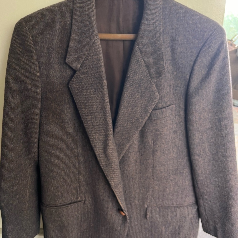 Men’s Code camel hair Brown Blazer